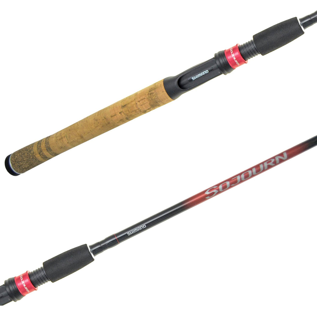 SHIMANO SOJOURN 6'6 MEDIUM FAST 2 PC SPINNING ROD – Grimsby Tackle