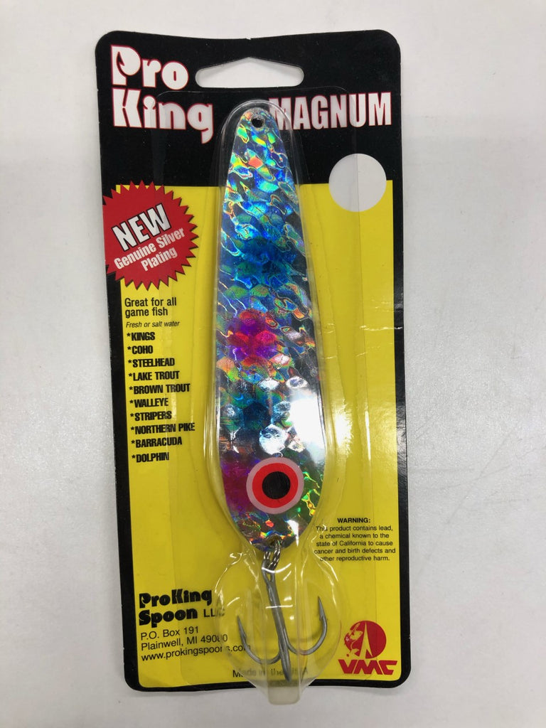 Magnum Pro-Foil Spoon - Glow Gator Foil by ProKing at Fleet Farm